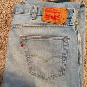 Levi's Men's Relaxed Fit Jeans in Light Blue